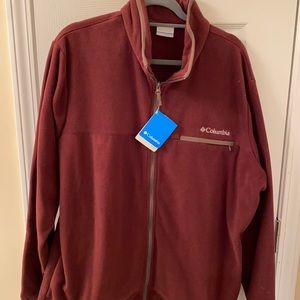 Columbia Lightweight Fleece Jacket, XL